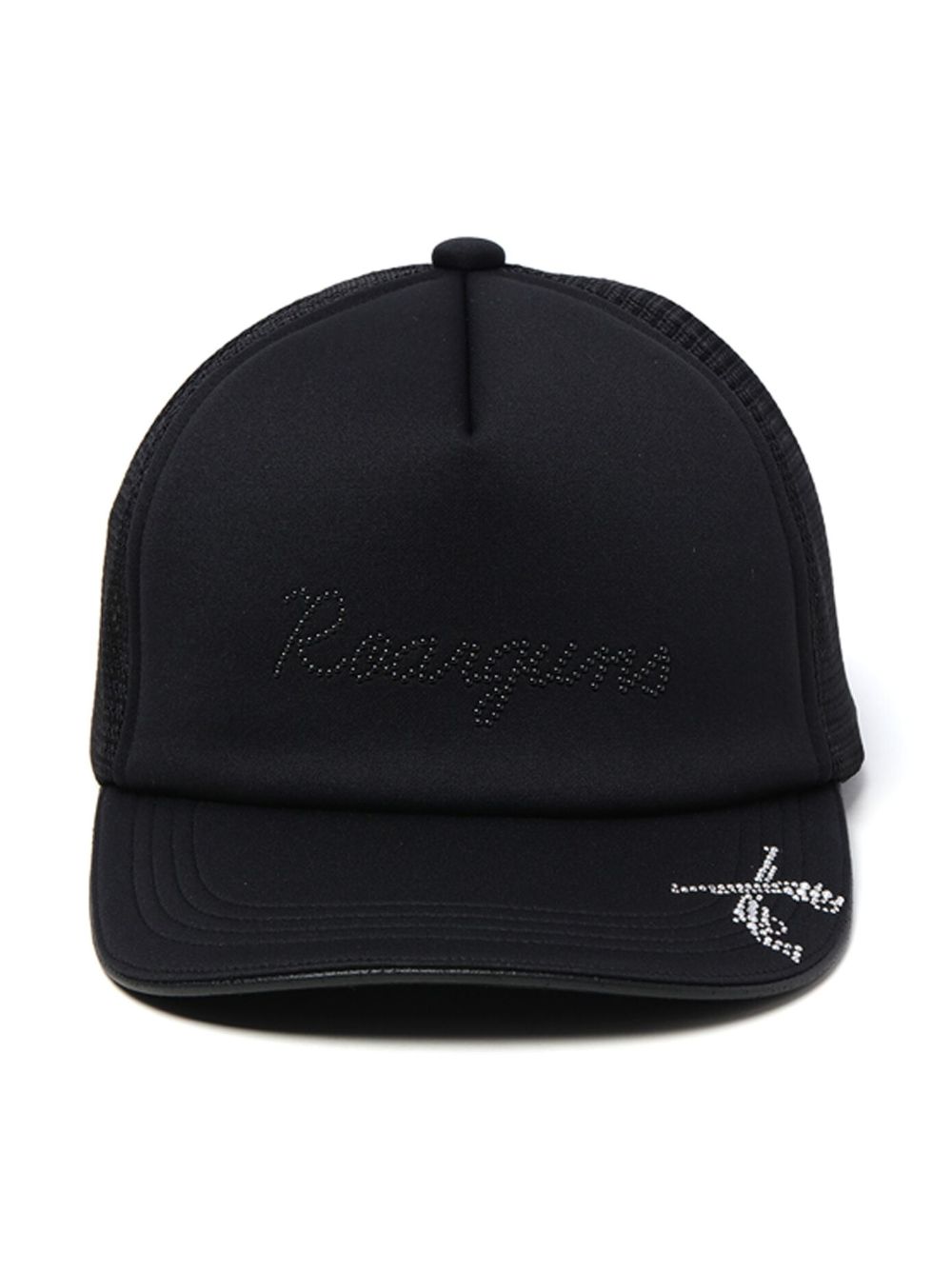 Roar logo-embellished baseball cap - Zwart