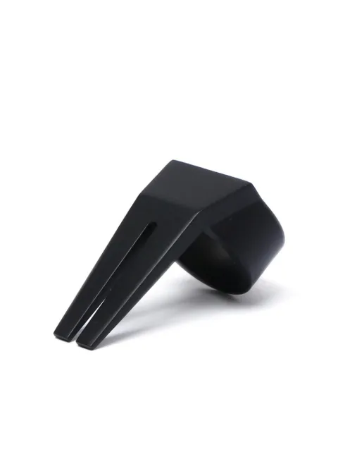 Rick Owens Open Trunk matte-finish ring