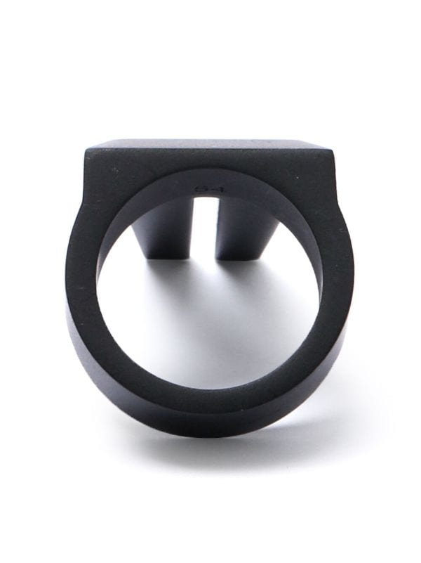 Rick Owens Open Trunk matte-finish Ring - Farfetch