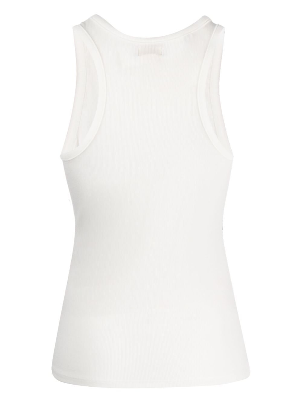 L'Agence Tanktop met ronde hals - Wit