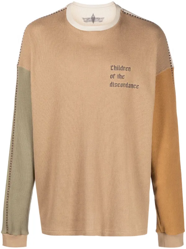 Children Of The Discordance colour-block-design Knit Jumper - Farfetch