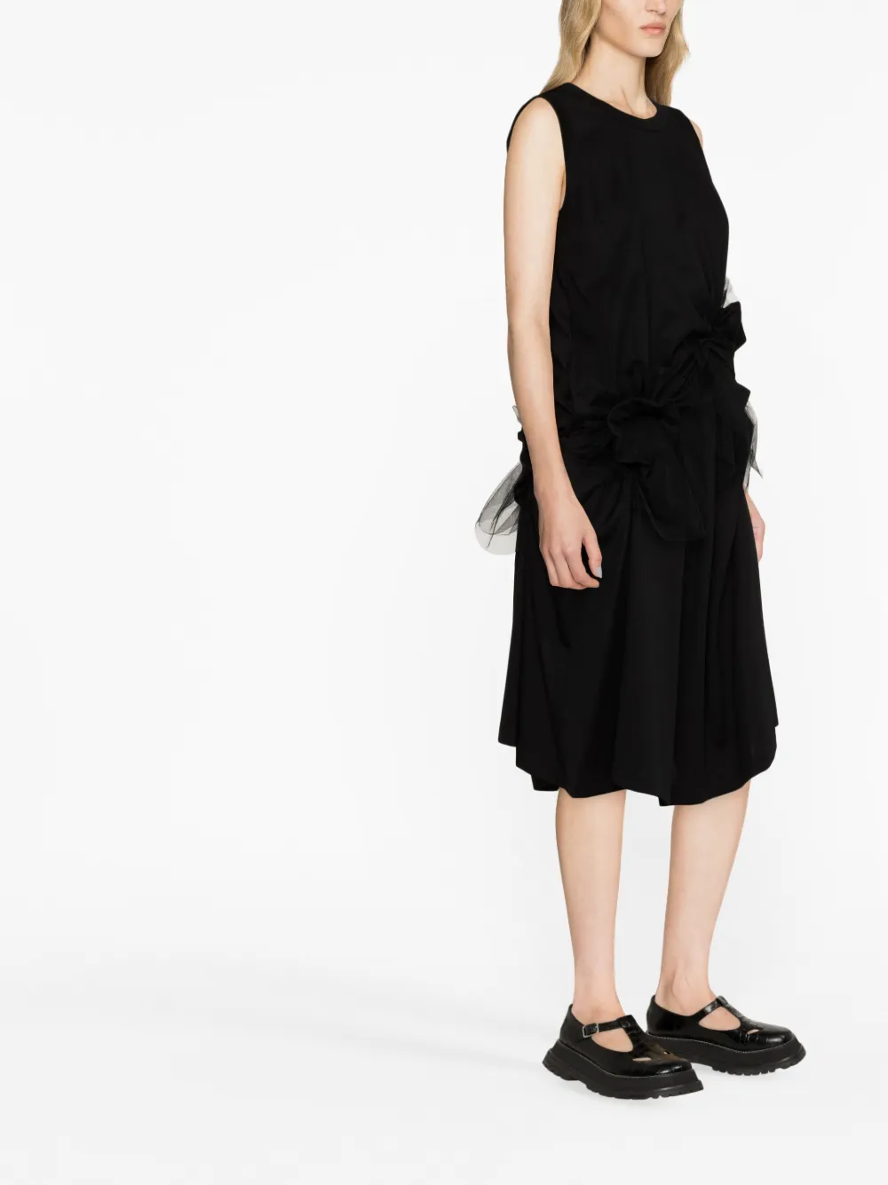 Noir Kei Ninomiya ruffle-detail cotton dress | Day Dresses | Image 2