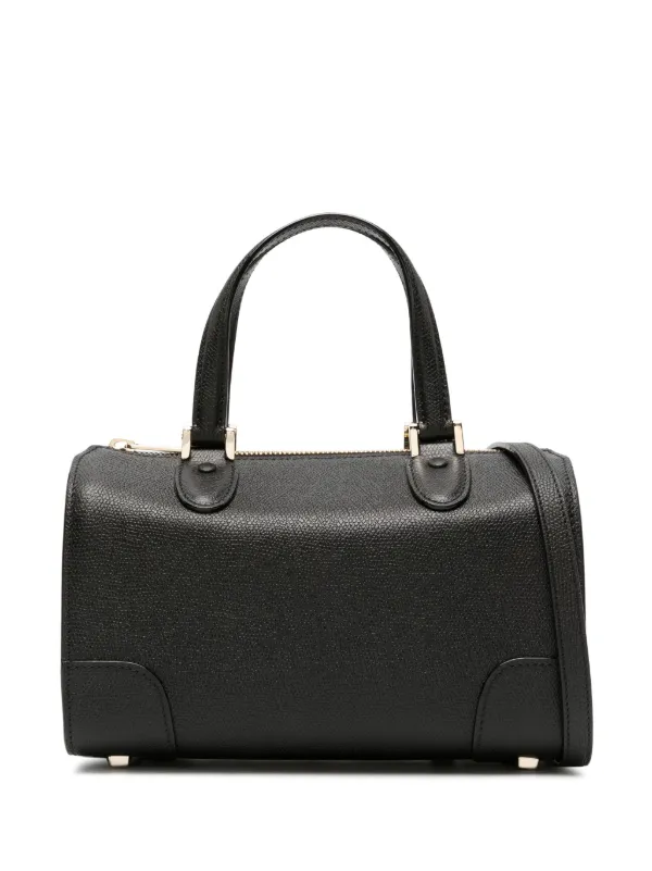 Valextra Mini Babila Boston Tote Bag Black FARFETCH VN