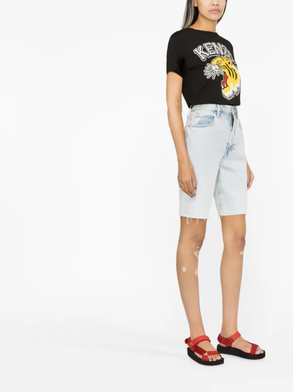 Kenzo t shirt Tiger Varsity En Coton Farfetch