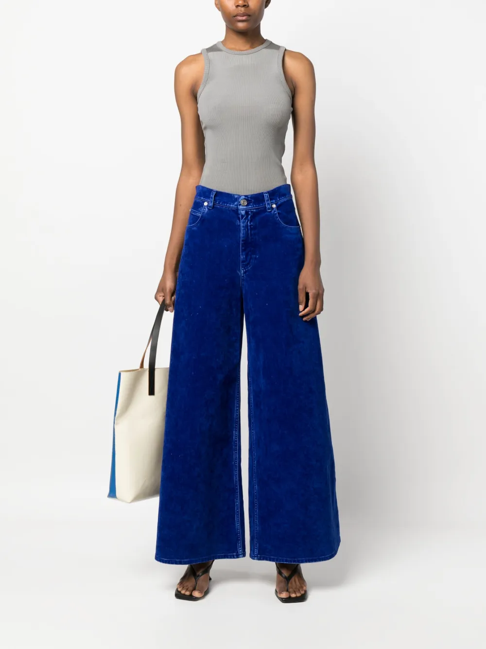 Marni High waist jeans - Blauw