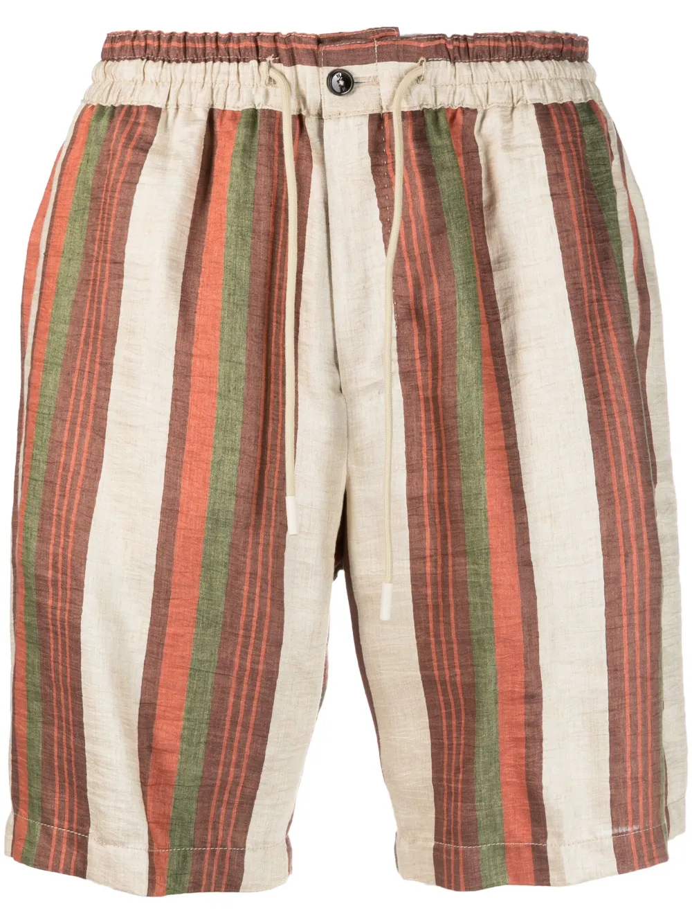 Guess striped deals drawstring shorts