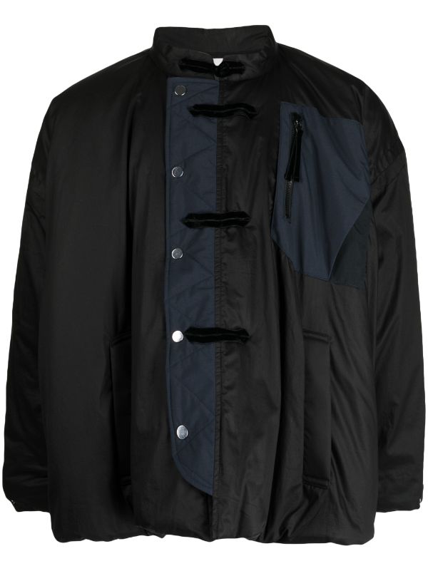 Yoshiokubo Kung Fu padded-design Jacket | Black | FARFETCH