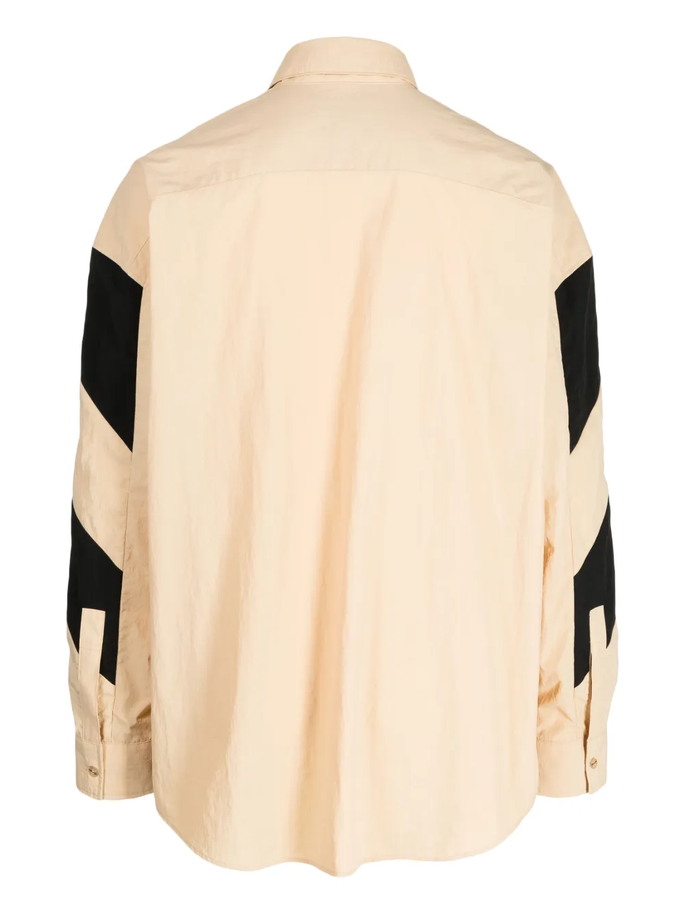 Yoshiokubo Geruit overhemd - Beige