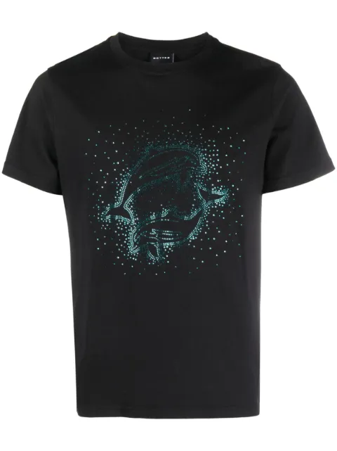 Botter rhinestone-embellished dolphin T-shirt