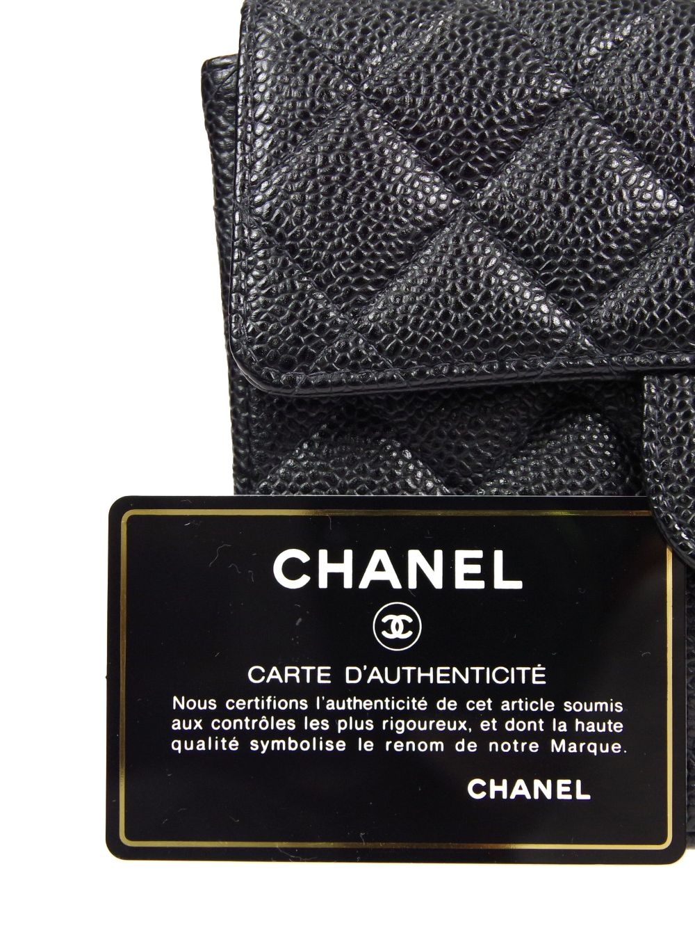 Chanel small CC You black grained calfskin GHW