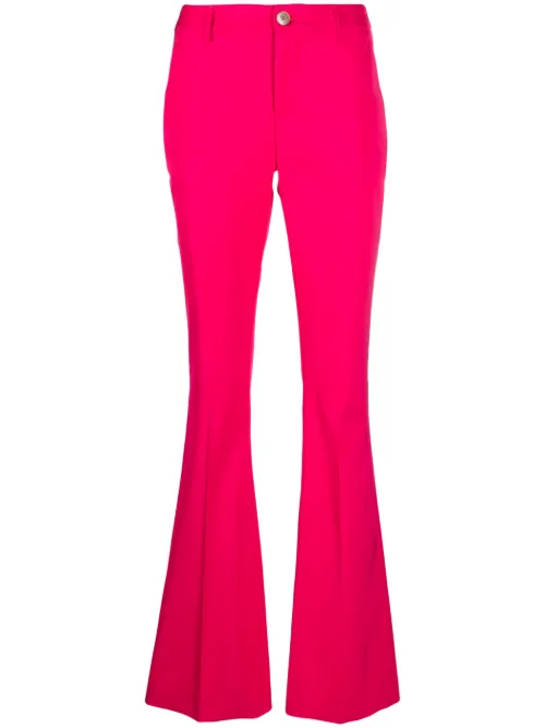Pantalon évasé à taille mi-haute - PT Torino - Modalova