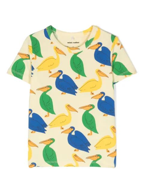 Mini Rodini Pelican print T-shirt