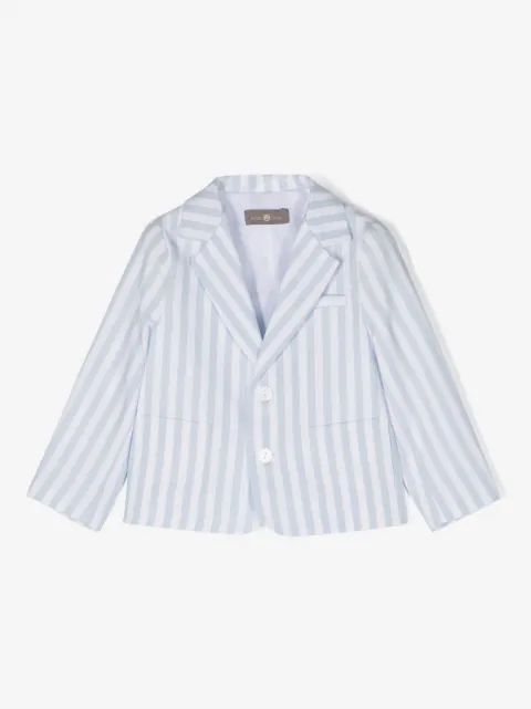Little Bear blazer a rayas con botones