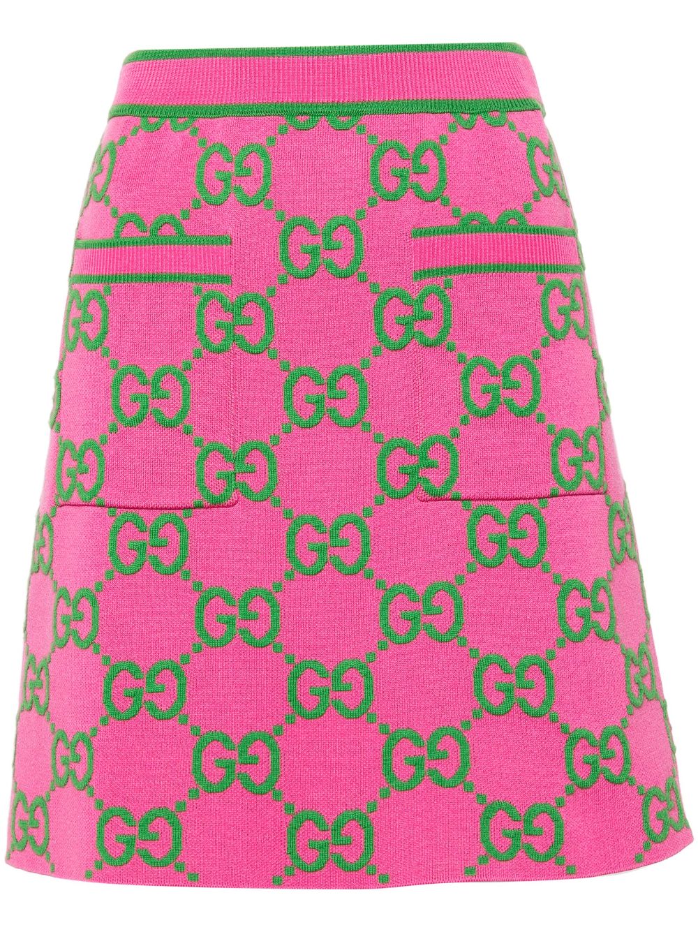 Gucci Jumbo GG Jacquard Miniskirt - Farfetch