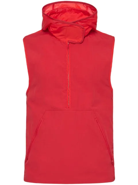 Ferragamo hooded touch-strap gilet jacket
