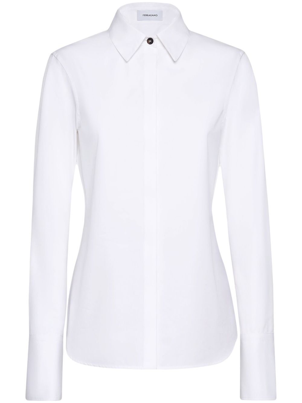 Ferragamo Blouse met knopen Wit