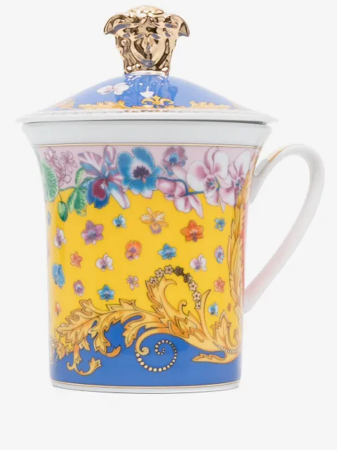 Versace x Rosenthal Tasse mit Primavera-Print
