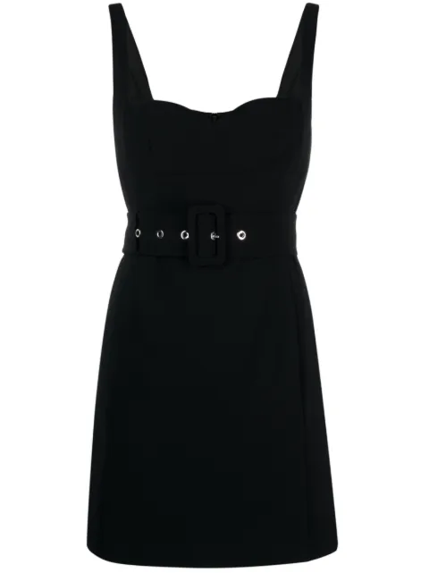 PINKO - sweetheart-neck belted minidress
