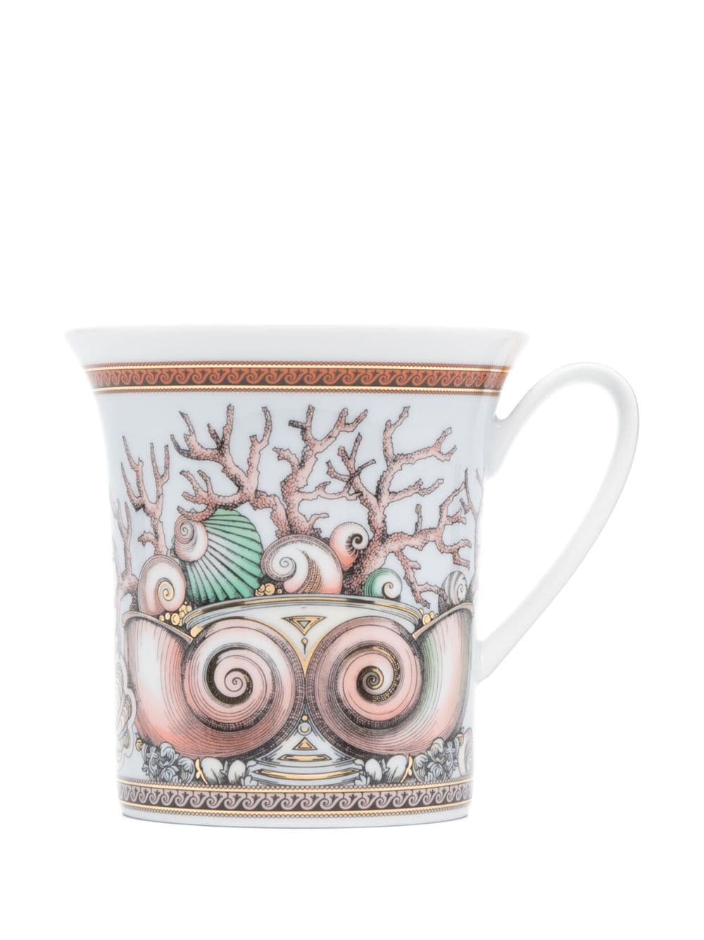 Shop Versace X Rosenthal Les Étoiles De La Mer Mug In Blue