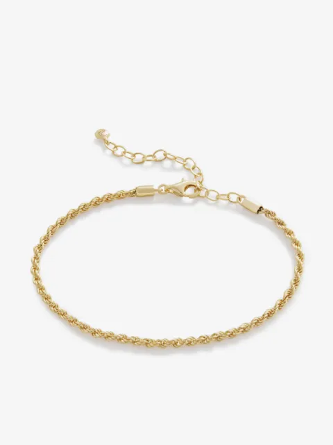 Monica Vinader rope-chain bracelet