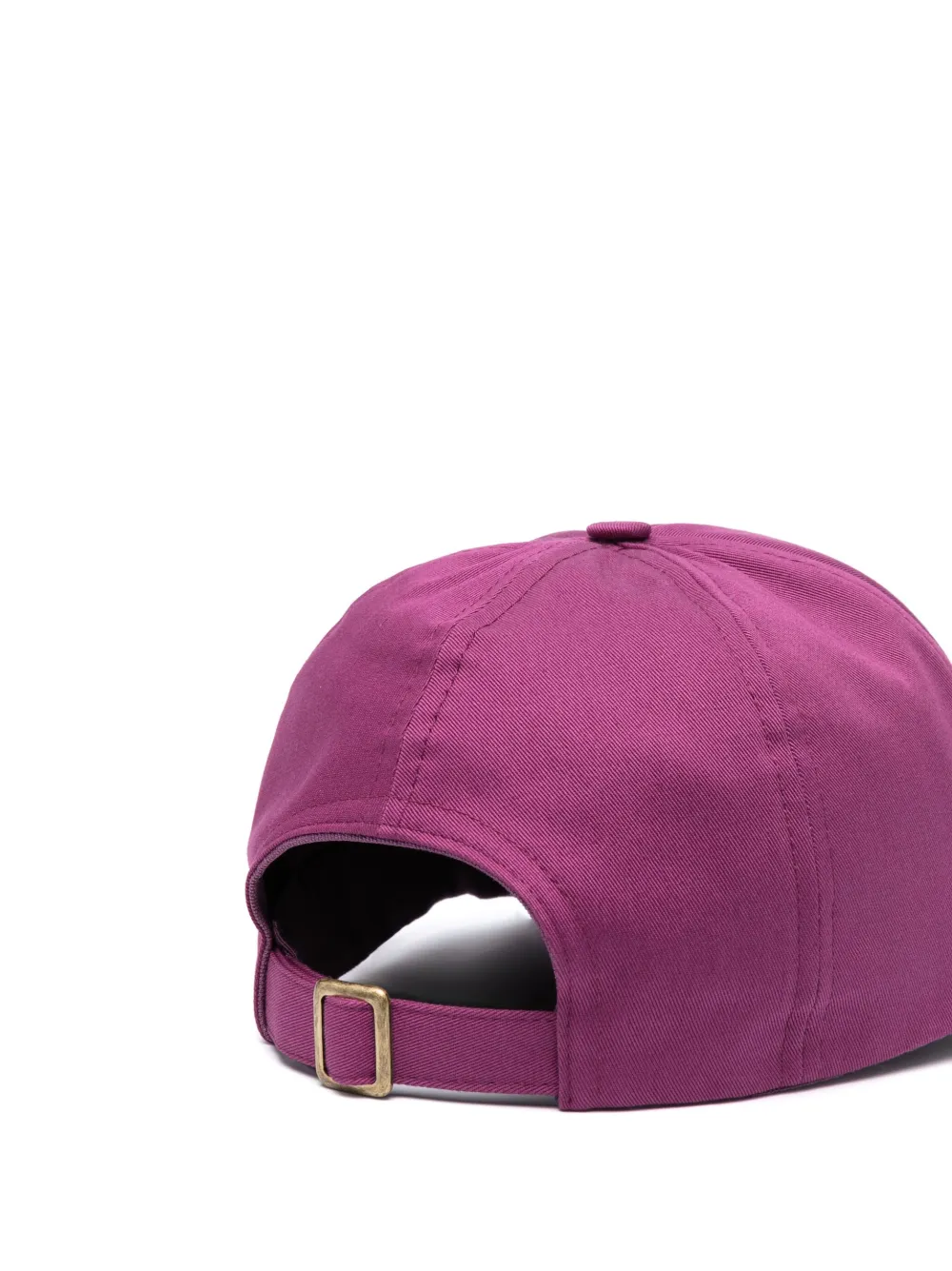 Vivienne Westwood Orb logo-embroidered cotton cap - Paars