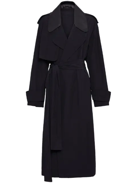 Ferragamo gabardina con botones