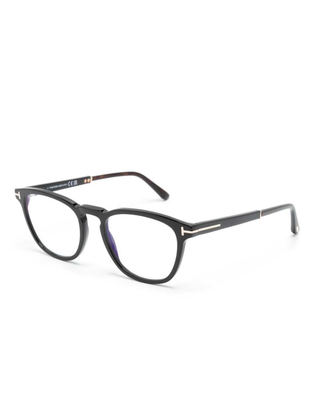 TOM FORD Eyewear pantos-frame glasses - Zwart