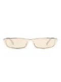 TOM FORD Eyewear Everett square mirrored sunglasses - Gold