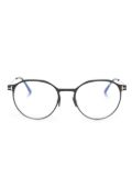 TOM FORD Eyewear round-frame glasses - Black