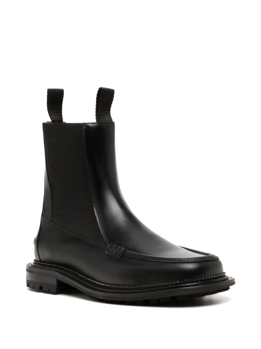 Toga Virilis embellished leather Chelsea boots - Zwart