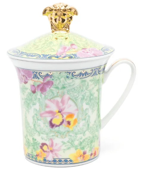 Versace D.V. Floralia porcelain mug