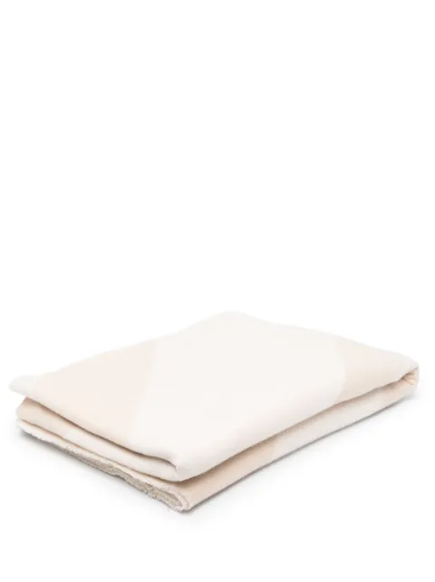 Missoni Home embroidered wool-knit throw