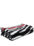 Missoni Home graphic-print wool blanket - Black