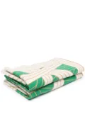 Missoni Home Nastri frayed blanket - Green