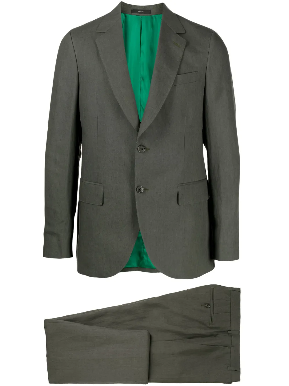 Paul Smith Completo monopetto - Verde