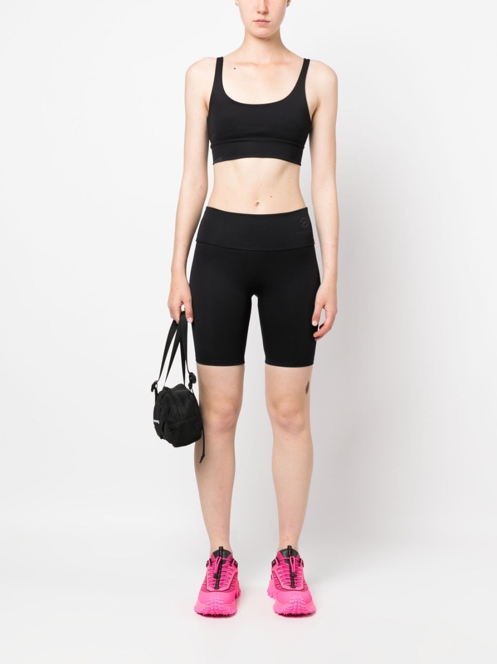 Héros Cropped tanktop - Zwart