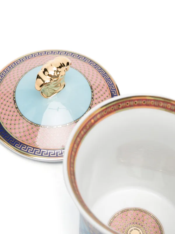 Rosenthal VersacヴェルサーチRussian Dream皿未使用品 Versace x Rosenthal 'Russian Dream' マグ | ブルー | FARFETCH JP