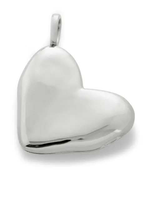 Monica Vinader recycled-silver heart locket
