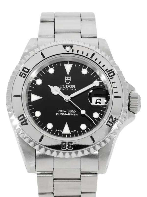 TUDOR 1997 pre owned Prince Oysterdate Submariner 40mm Farfetch