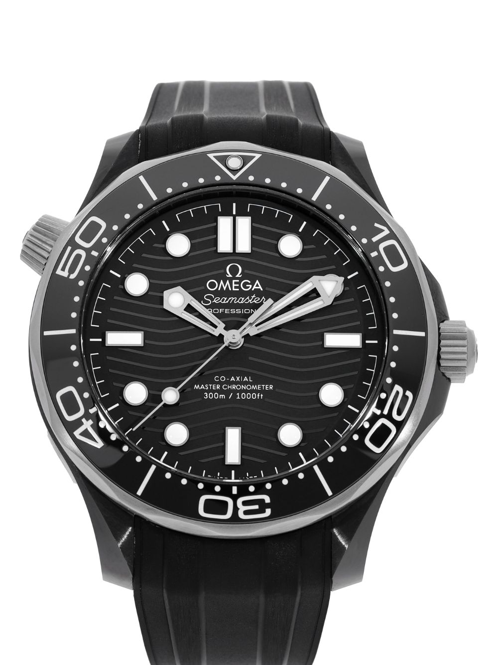 OMEGA 2021 pre-owned Seamaster Diver 300m 44mm - Zwart