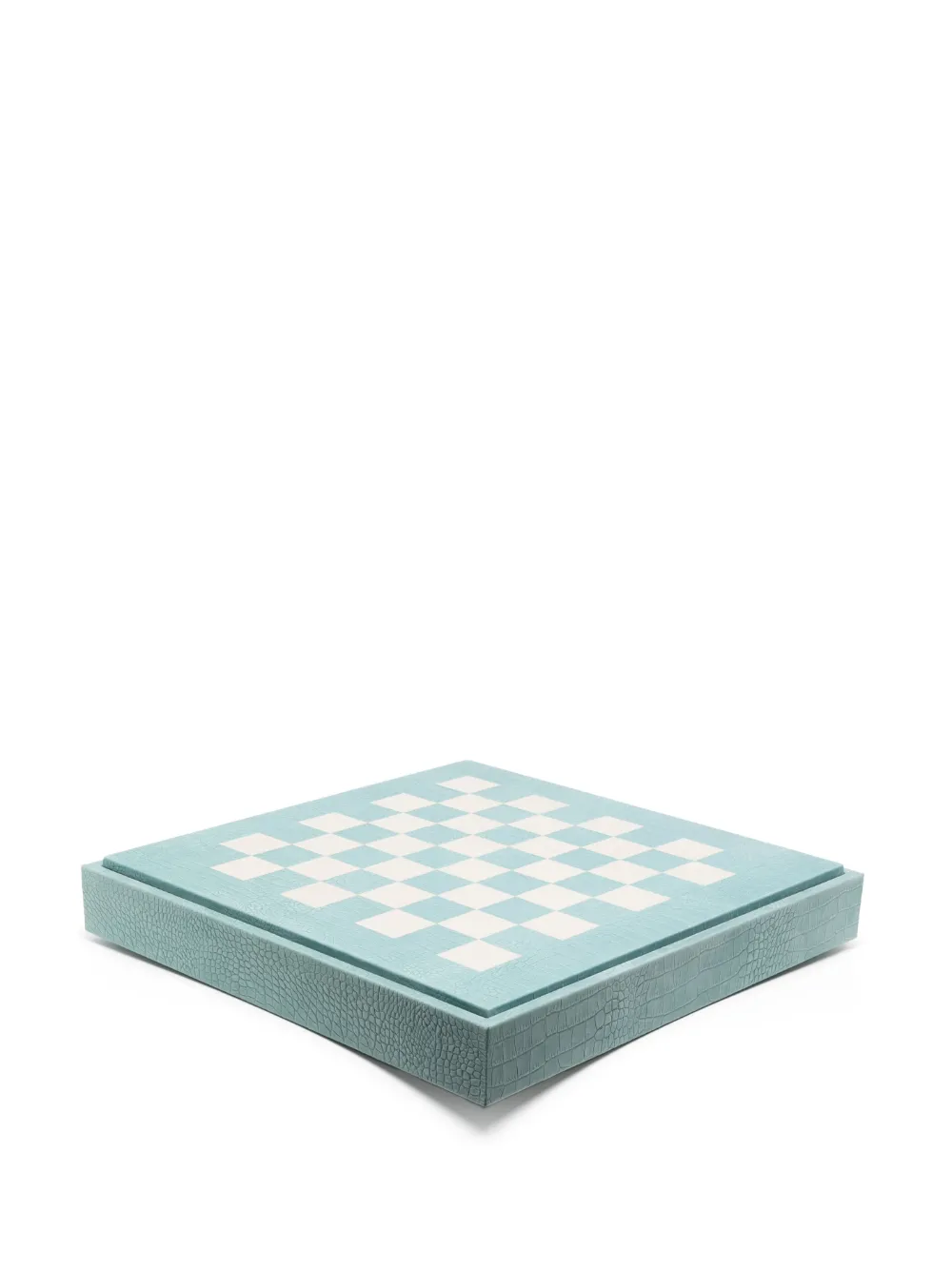 Image 2 of Hector Saxe embossed-crocodile leather Chess set box