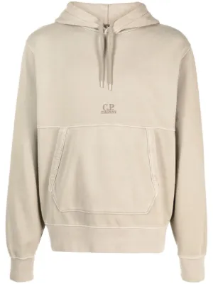 Cp company fleece discount hoodie