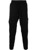 C.P. Company Lens-detail cotton-jersey track pants - Black