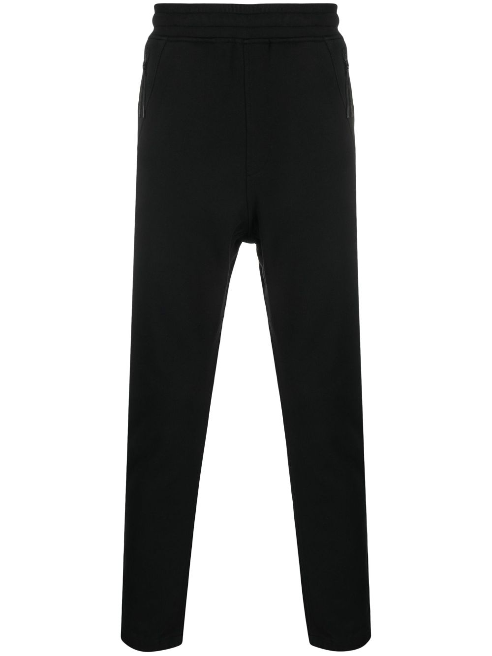 C.p. Company Logo Plaque Track Pants In Black