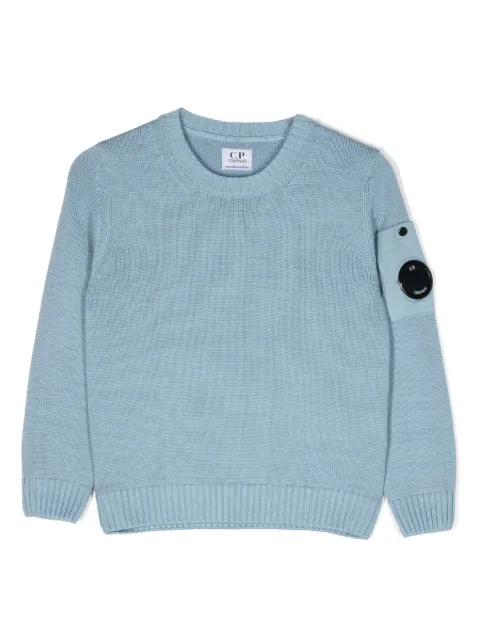 C.P. Company Kids Lens-detail wool jumper