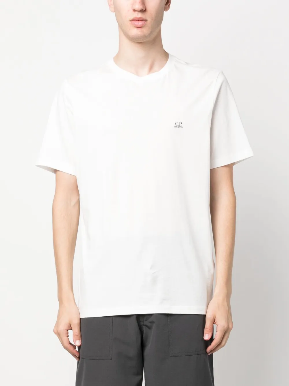 cp company goggle print t shirt