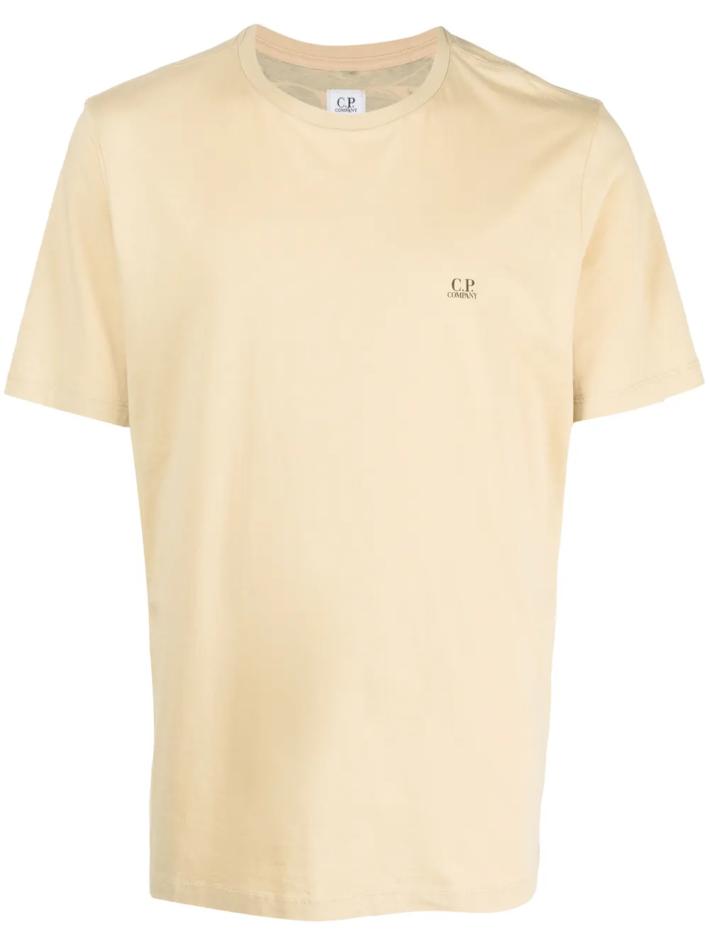 C.P. Company goggle-print cotton T-shirt - Neutrals