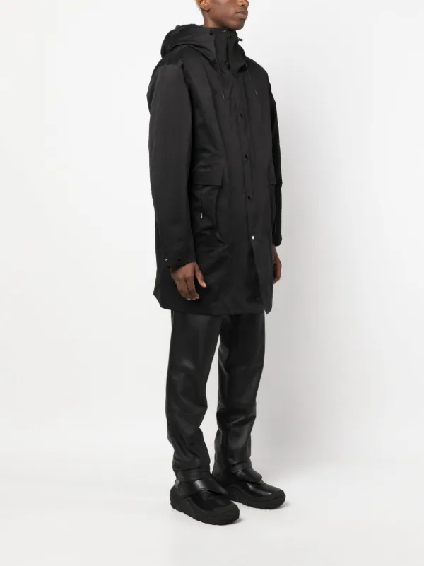 C.P. Company Layered Hooded down feather Jacket Farfetch