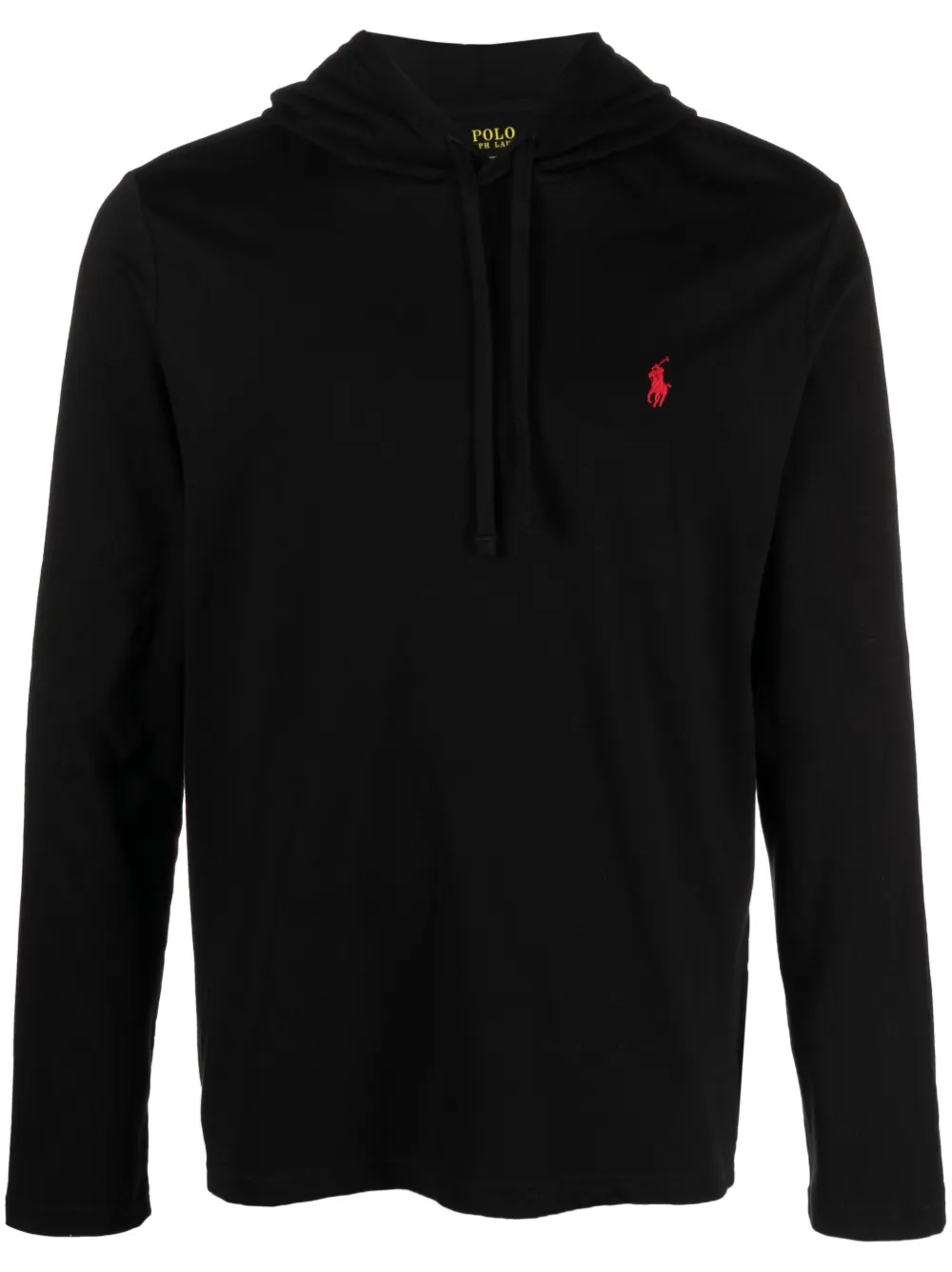 Polo Ralph Lauren Hoodie met borduurwerk Zwart