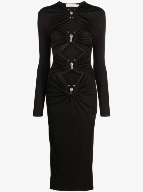 Christopher Esber Orbit cut-out midi dress